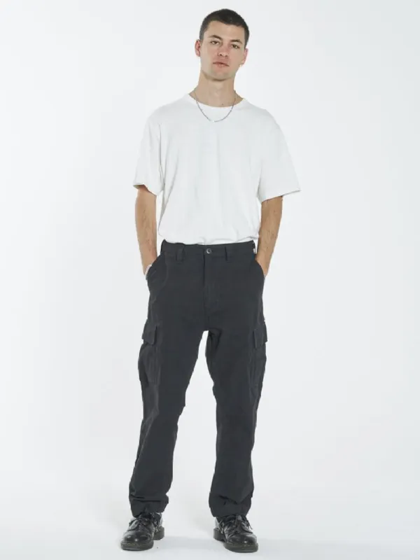 Thrills Union Slacker Cargo Pant - Black sold by Thrills