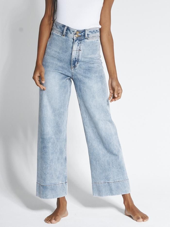 Belle Stretch Jean - Aged Blue sold by Thrills product image thumbnail 5