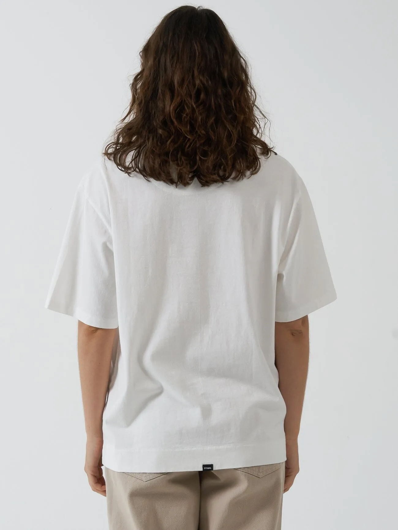 Flux Arc Box Tee - Dirty White sold by Thrills product image thumbnail 3