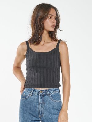 Maria Knit Tank - Black sold by Thrills