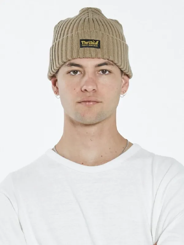 Thrills Union Beanie - Sand sold by Thrills