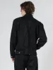 Oversized Wanderer Denim Jacket - Black Rinse sold by Thrills