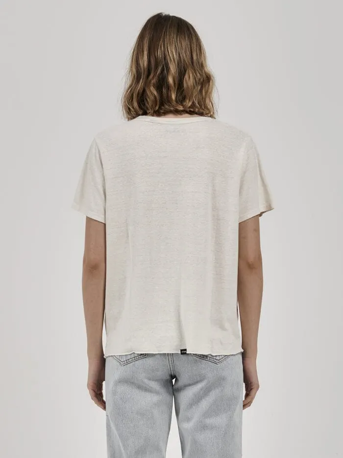 Persuasion Hemp Relaxed Tee - Heritage White sold by Thrills product image thumbnail 2