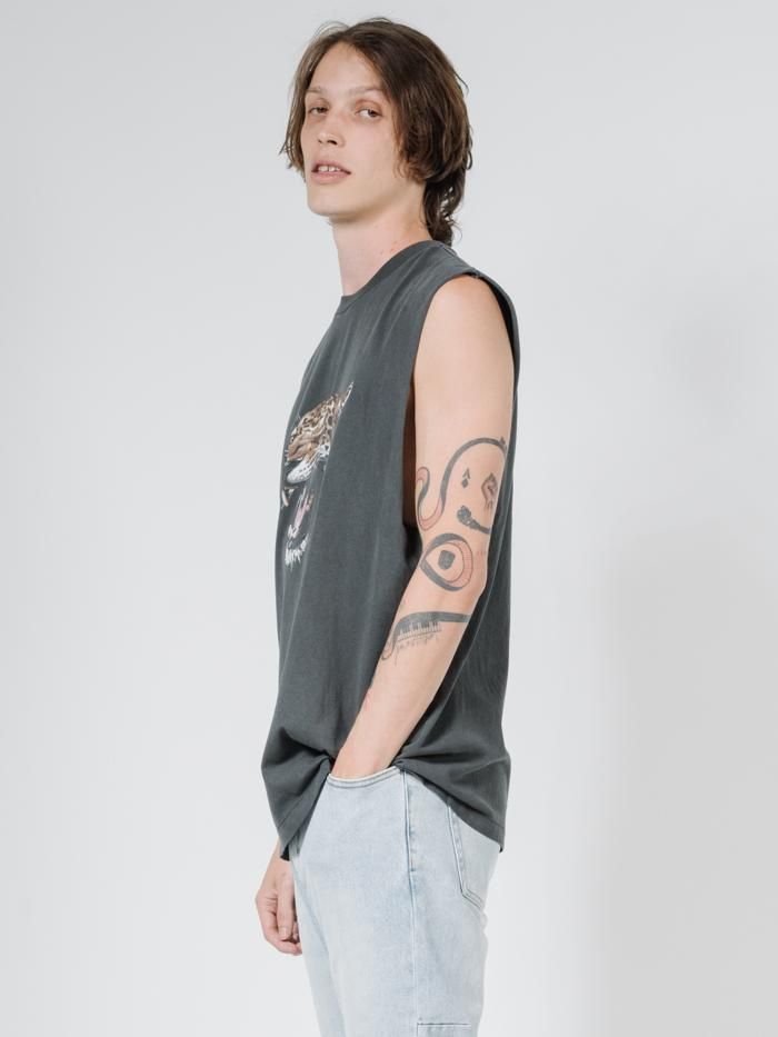 Primitive Merch Fit Muscle Tee - Merch Black sold by Thrills product image thumbnail 3