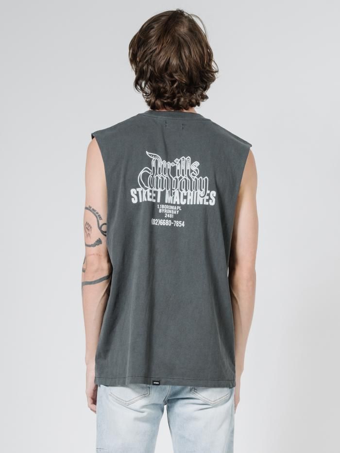 Primitive Merch Fit Muscle Tee - Merch Black sold by Thrills product image thumbnail 2