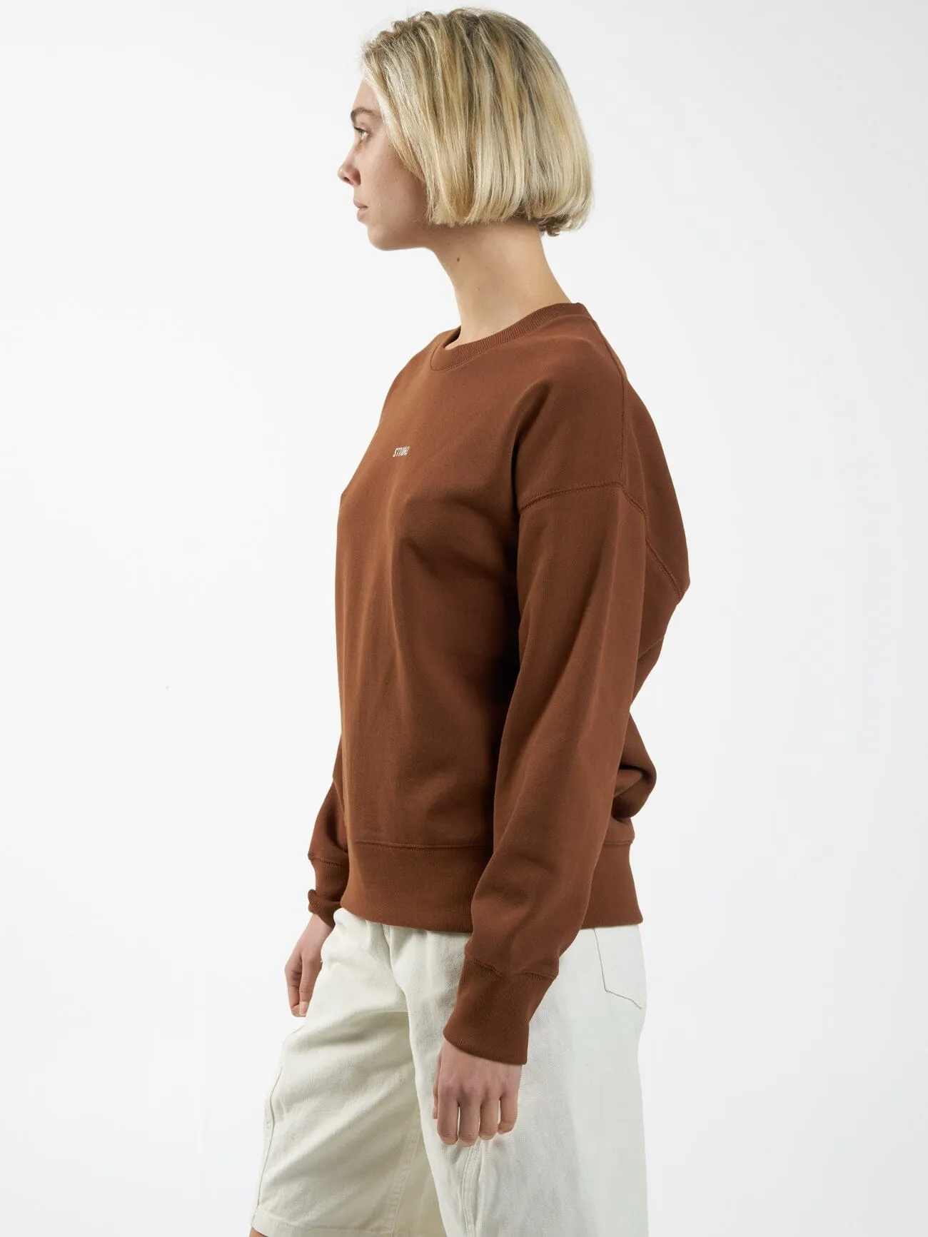 Minimal Thrills Slouch Crew - Chestnut sold by Thrills product image thumbnail 5