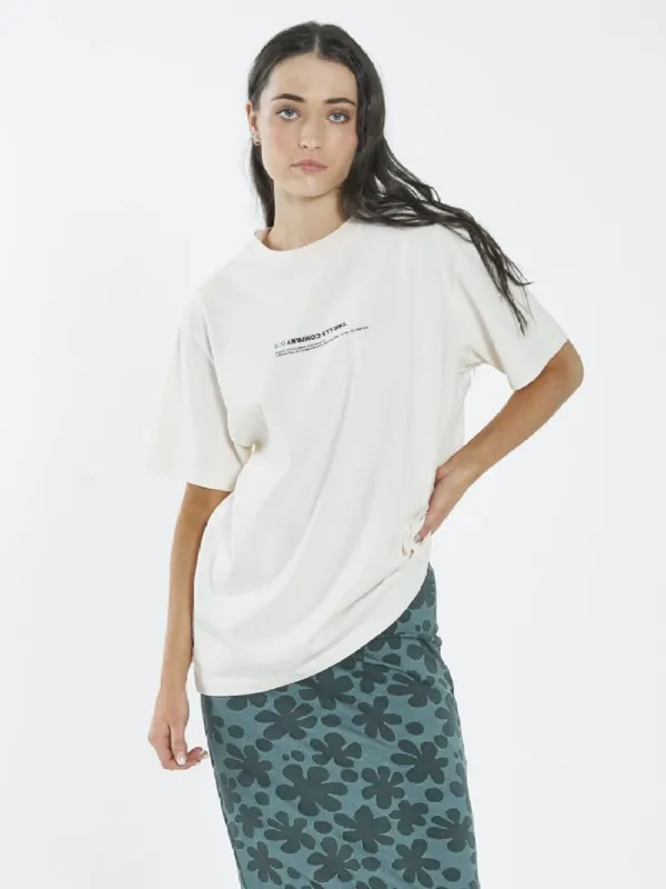 Narcissus Merch Fit Tee - Heritage White sold by Thrills