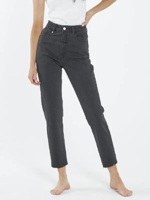 Casey Slim Jean - Aged Black sold by Thrills
