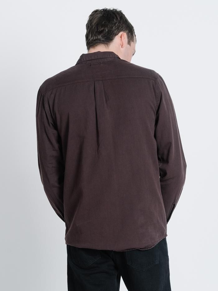 Pocket Canyon Long Sleeve Shirt - Postal Brown sold by Thrills product image thumbnail 2
