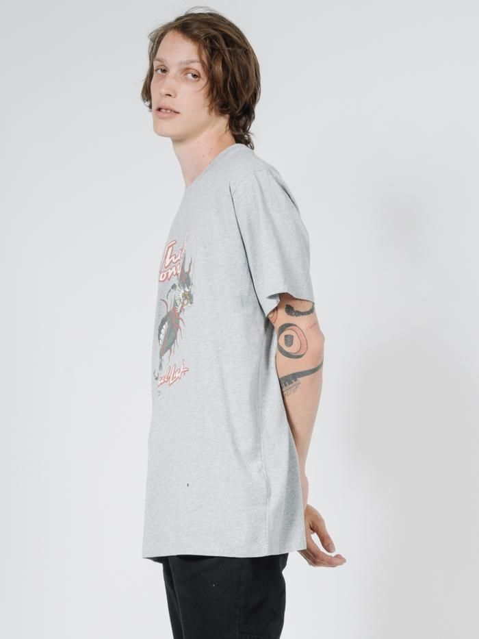 Bad Luck Merch Fit Tee - Vintage Marle sold by Thrills product image thumbnail 3