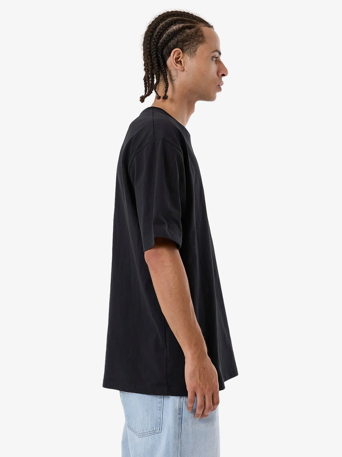 Believe Oversize Fit Tee - Black sold by Thrills product image thumbnail 4