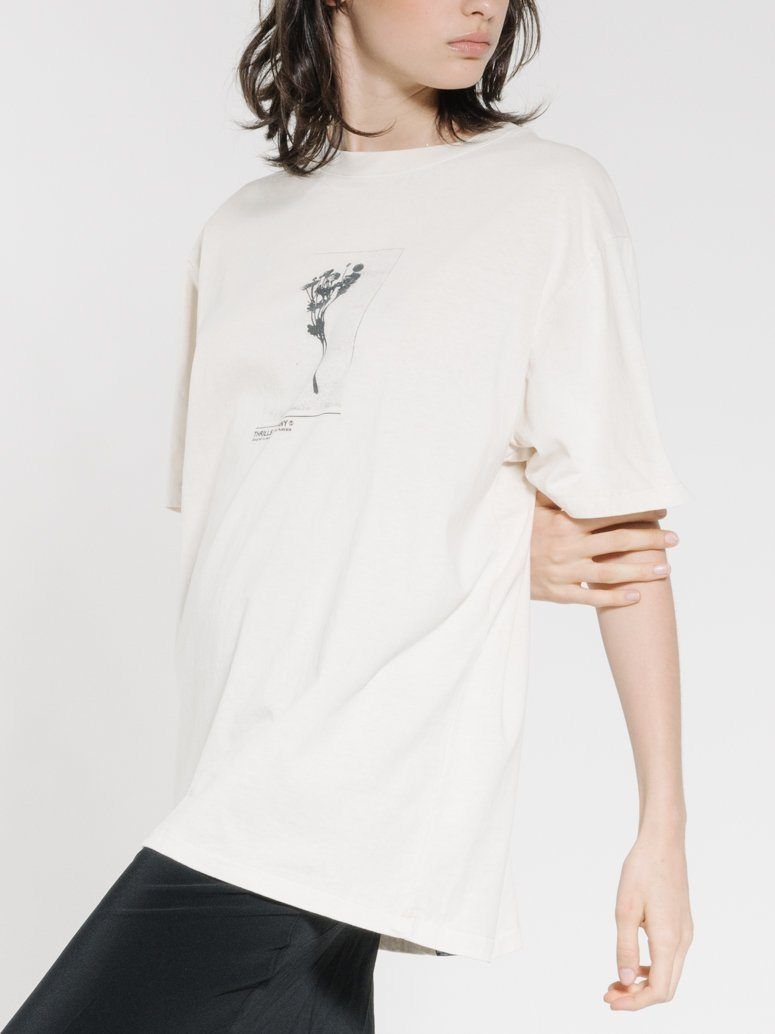 Posy Merch Fit Tee - Heritage White sold by Thrills product image thumbnail 6
