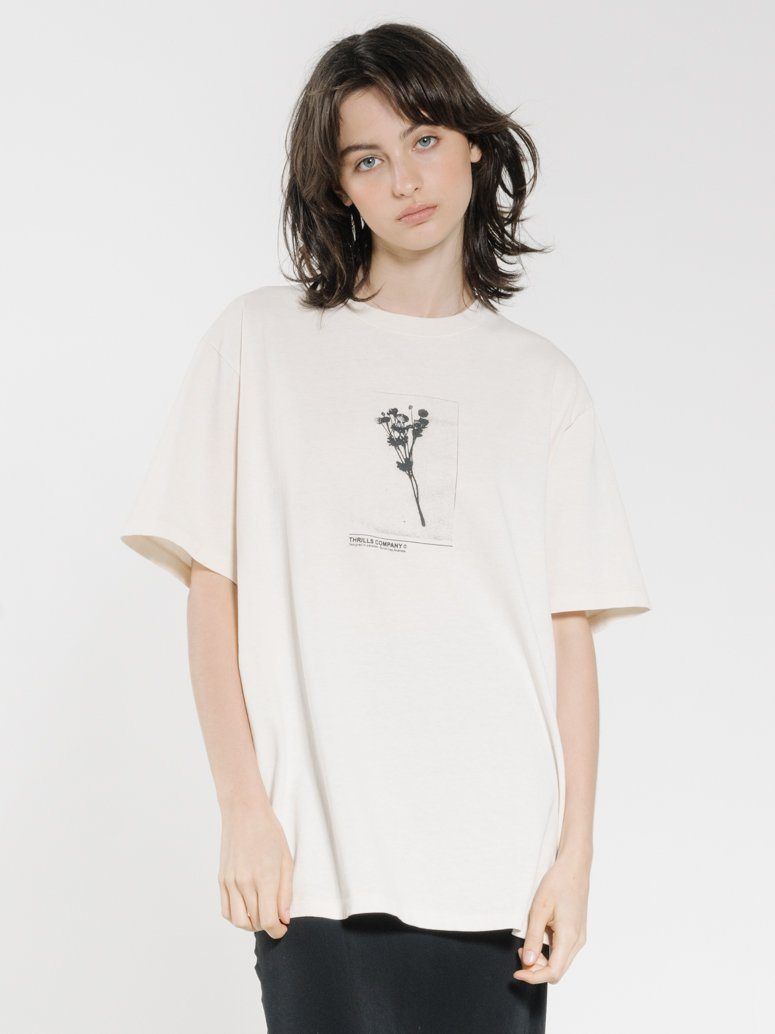 Posy Merch Fit Tee - Heritage White sold by Thrills product image thumbnail 8