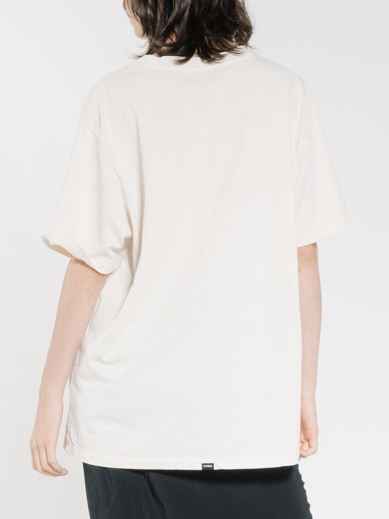 Posy Merch Fit Tee - Heritage White sold by Thrills product image thumbnail 7
