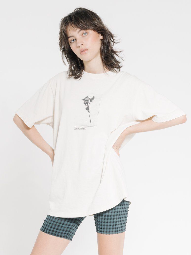 Posy Merch Fit Tee - Heritage White sold by Thrills product image thumbnail 3