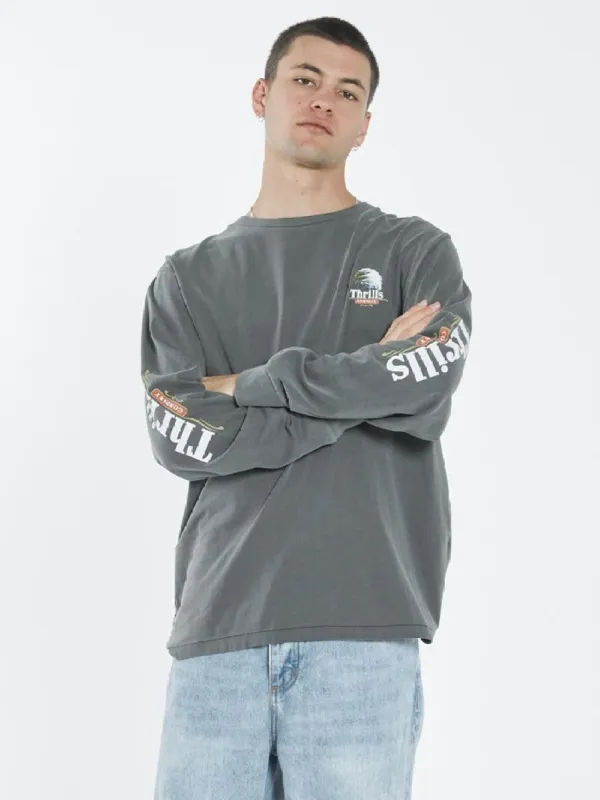 Roadhouse Merch Fit Long Sleeve Tee - Merch Black sold by Thrills