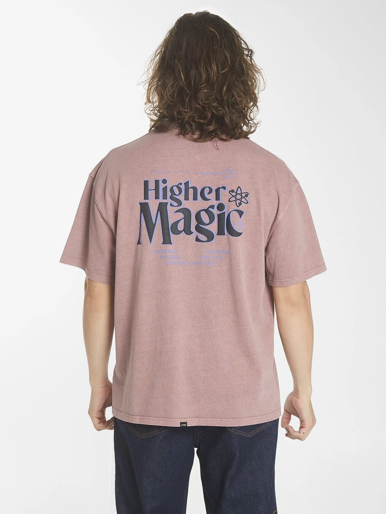 Higher Magic Box Fit Oversize Tee - Burlwood sold by Thrills product image thumbnail 2
