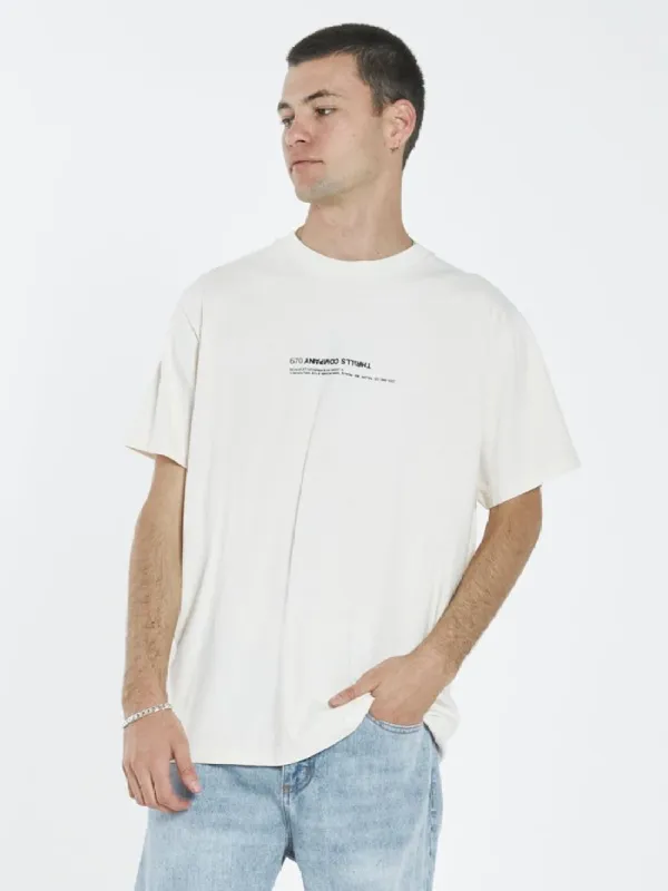 Narcissus Merch Fit Tee - Heritage White sold by Thrills