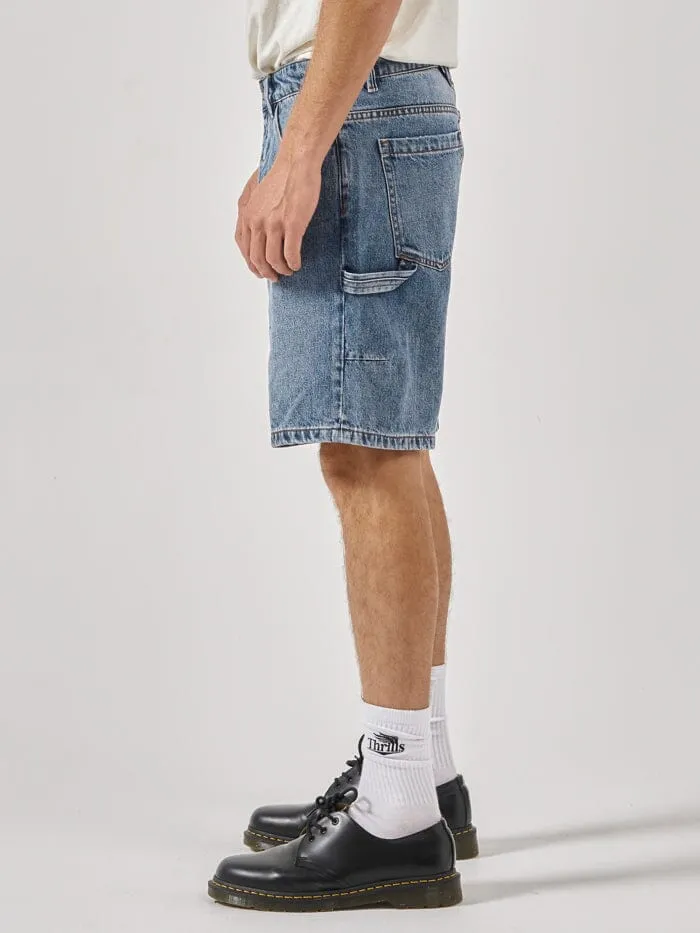 Slacker Denim Short - Weathered Blue sold by Thrills product image thumbnail 3