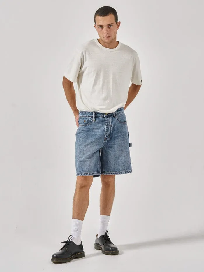 Slacker Denim Short - Weathered Blue sold by Thrills product image thumbnail 5