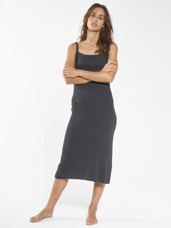 Maria Knit Dress - Black sold by Thrills