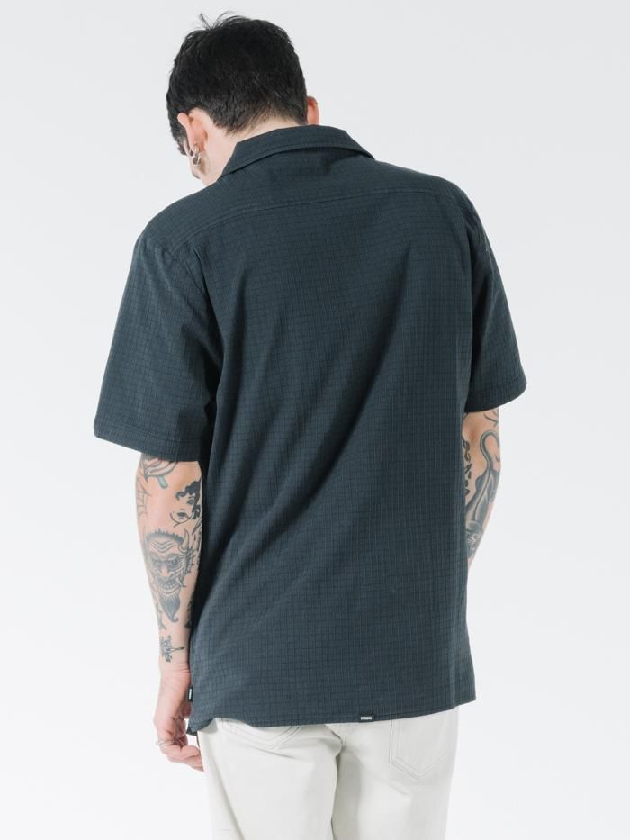 Tranquil Bowling Shirt - Black sold by Thrills product image thumbnail 2