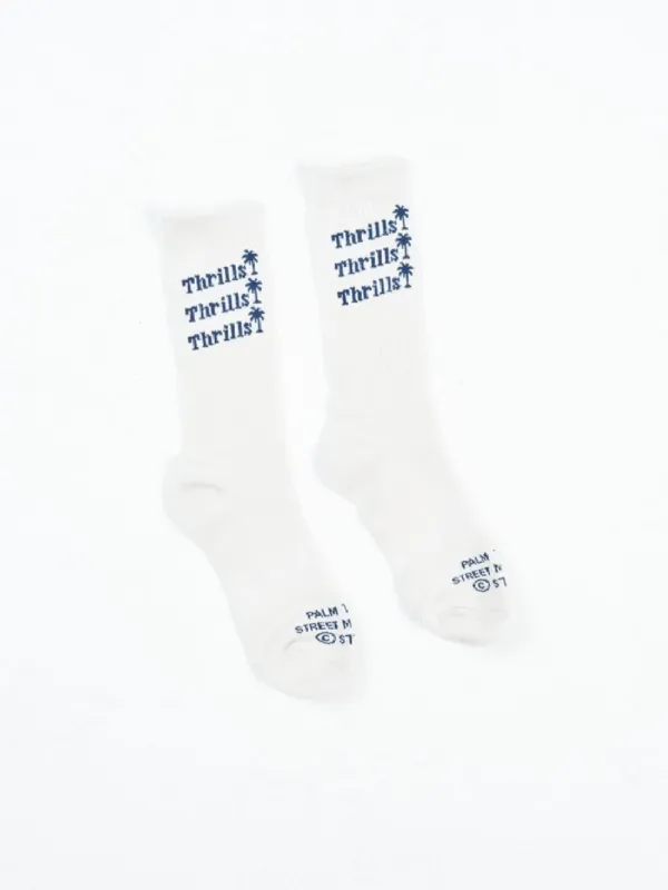 Thrills Unlimited Premium Long Sock - Heritage White sold by Thrills