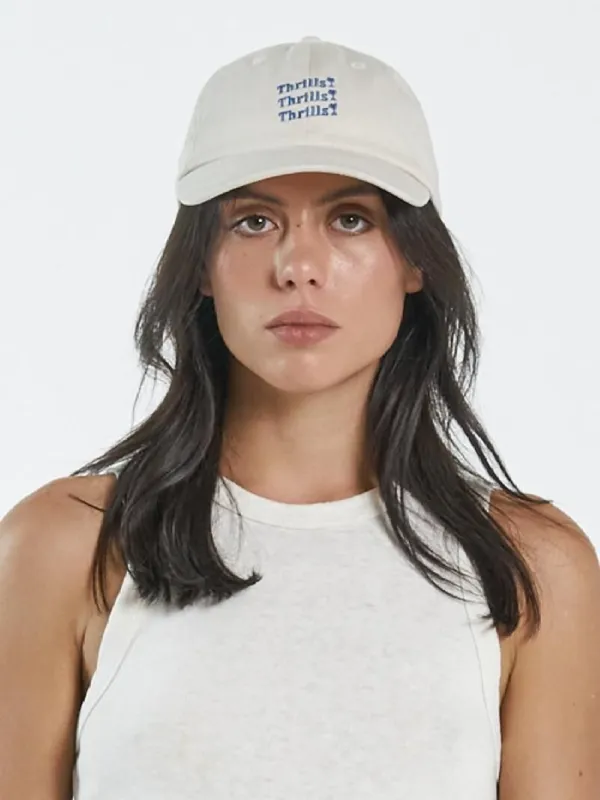 Thrills Unlimited 6 Panel Cap - Heritage White sold by Thrills