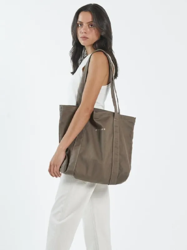 Minimal Thrills Tote - Walnut sold by Thrills