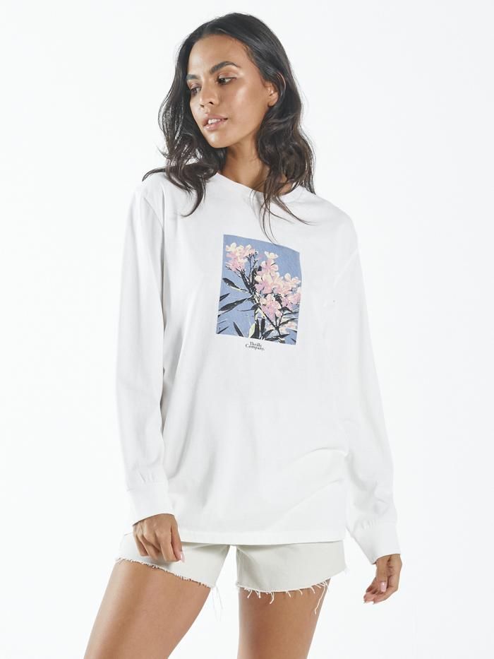 Pretty Deadly LS Merch Fit Tee - Dirty White sold by Thrills product image thumbnail 4