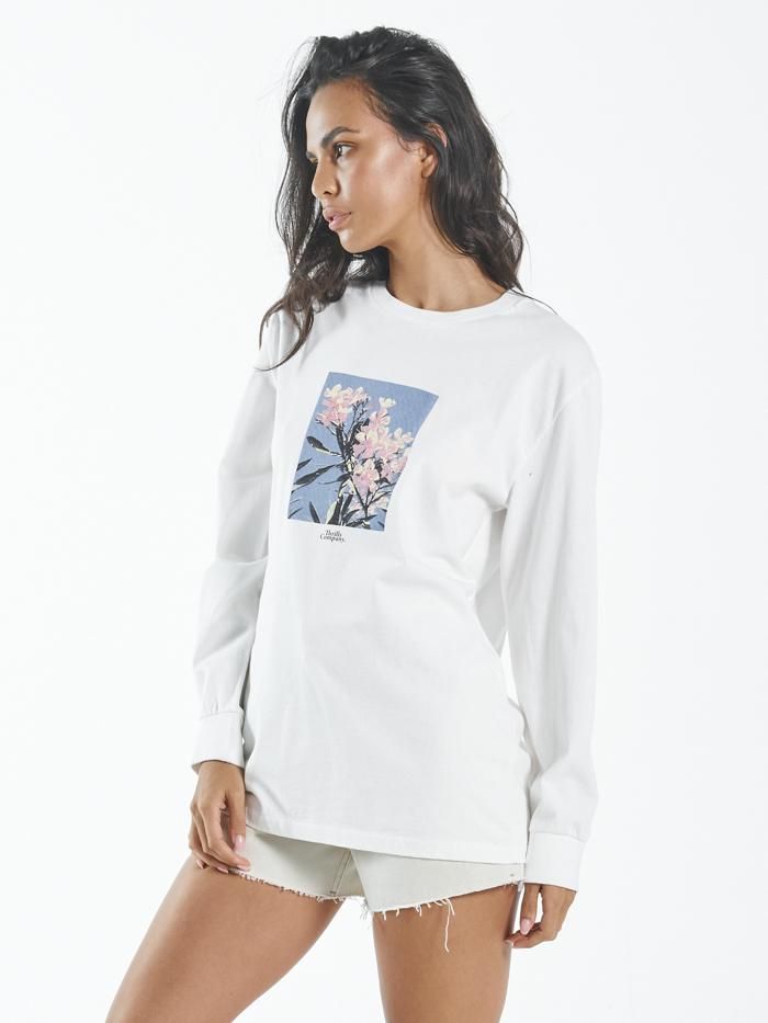 Pretty Deadly LS Merch Fit Tee - Dirty White sold by Thrills product image thumbnail 3
