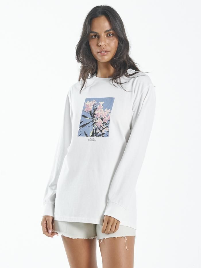 Pretty Deadly LS Merch Fit Tee - Dirty White sold by Thrills