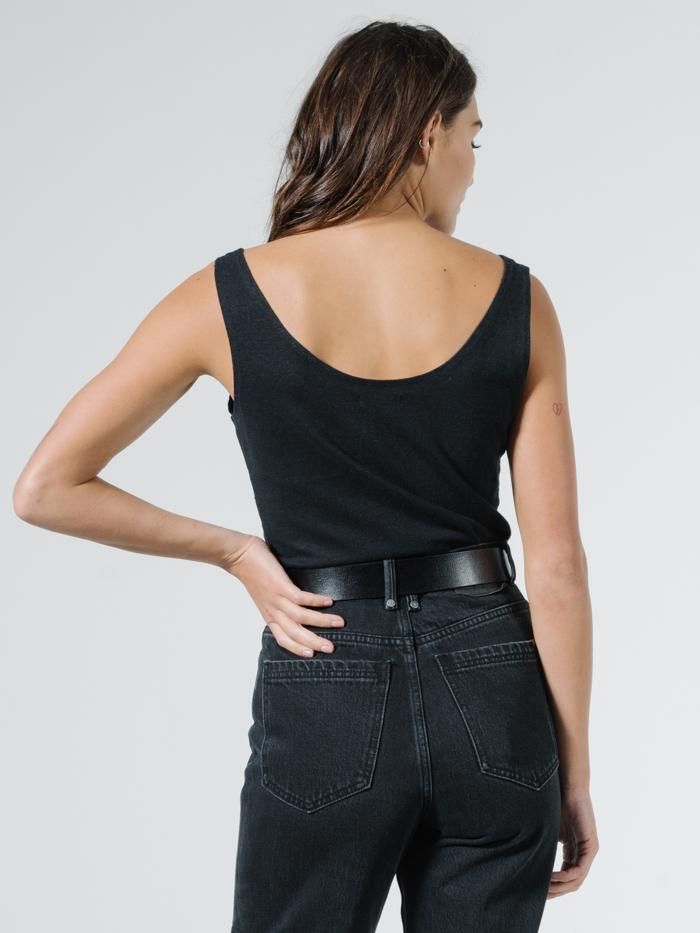 Bodice Tank - Black sold by Thrills product image thumbnail 2