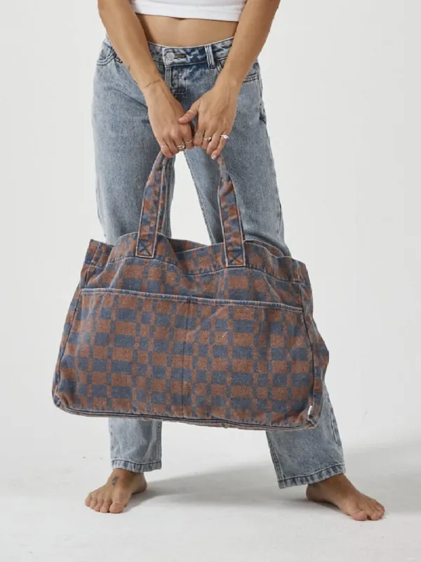 Revel Oversized Tote - Tortoise Shell made by Thrills