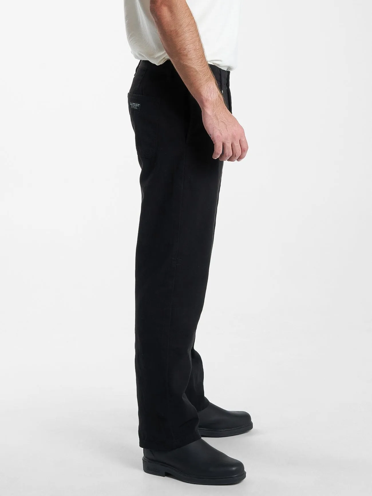Minimal Thrills Work Chino - Black sold by Thrills product image thumbnail 3