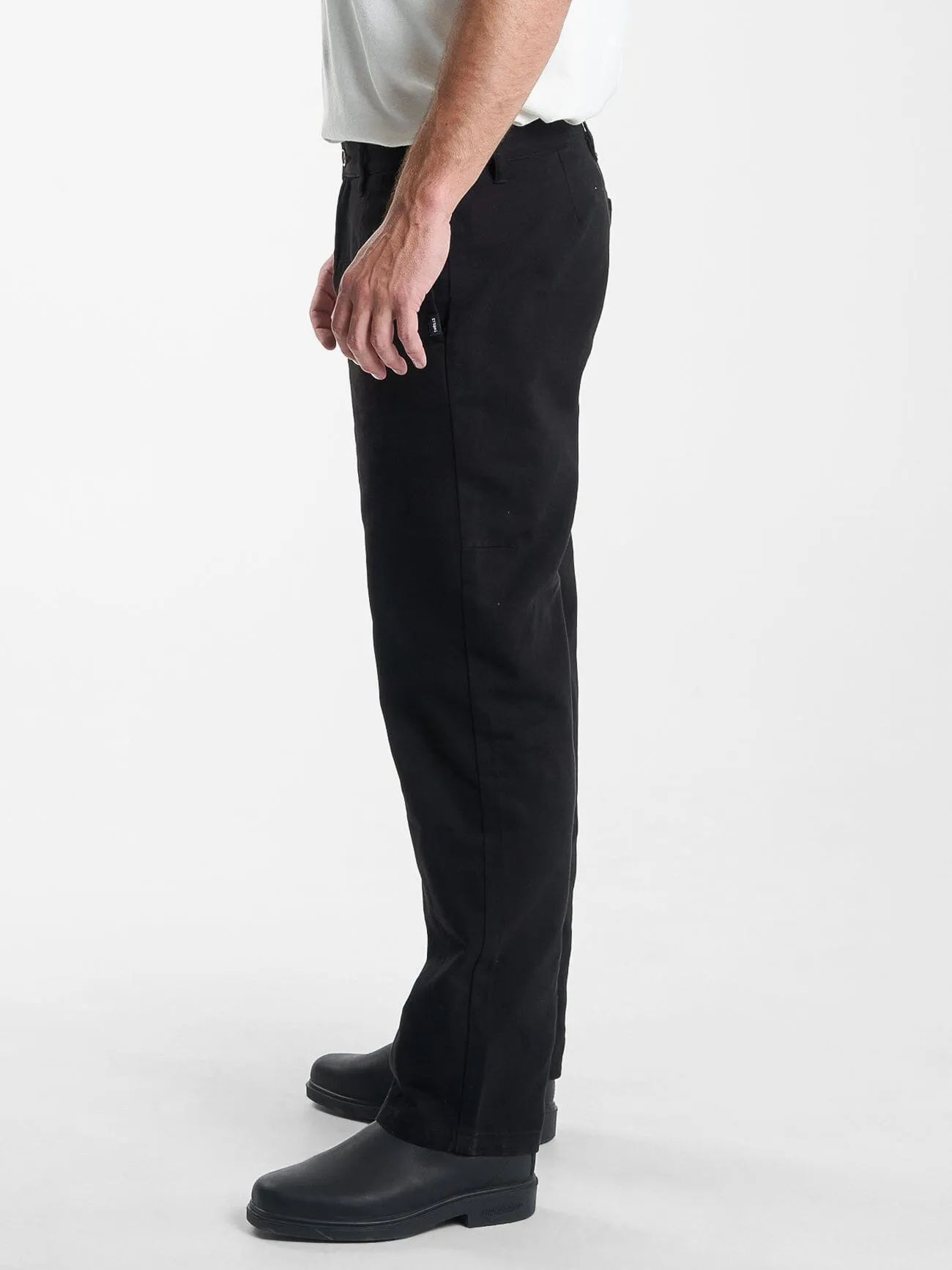 Minimal Thrills Work Chino - Black sold by Thrills product image thumbnail 4