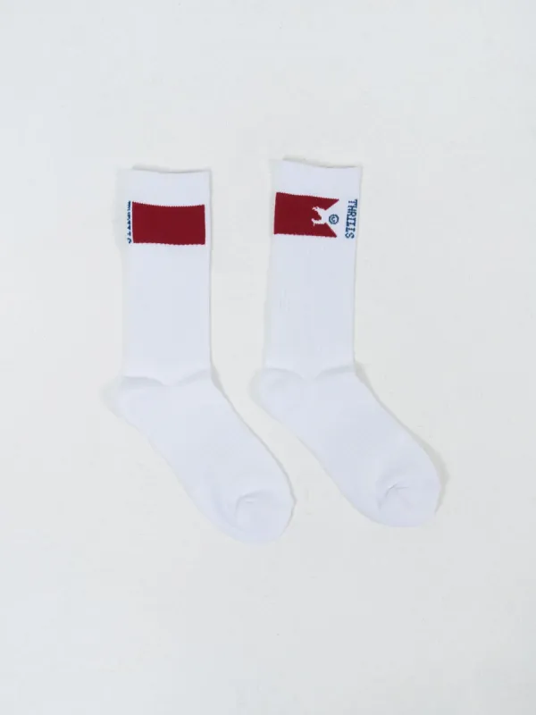 United For All Socks - Dirty White made by Thrills