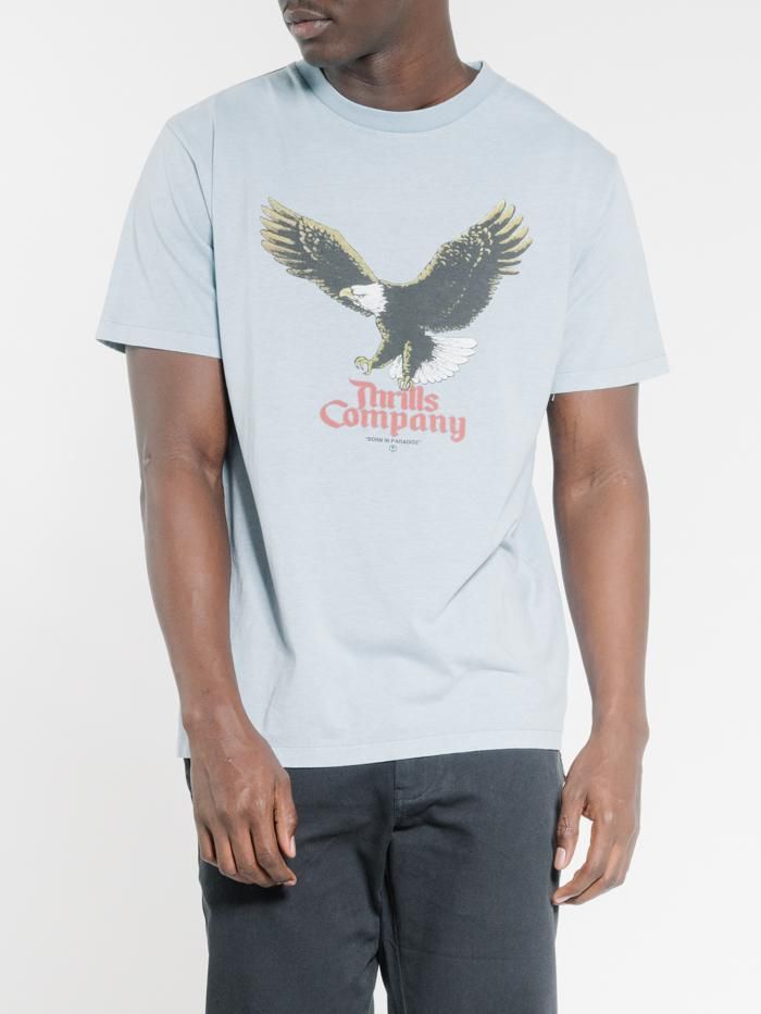 Rapture Merch Fit Tee - Steel Blue sold by Thrills