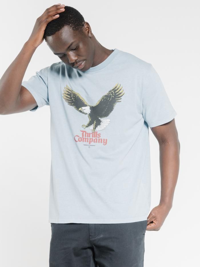 Rapture Merch Fit Tee - Steel Blue sold by Thrills product image thumbnail 3