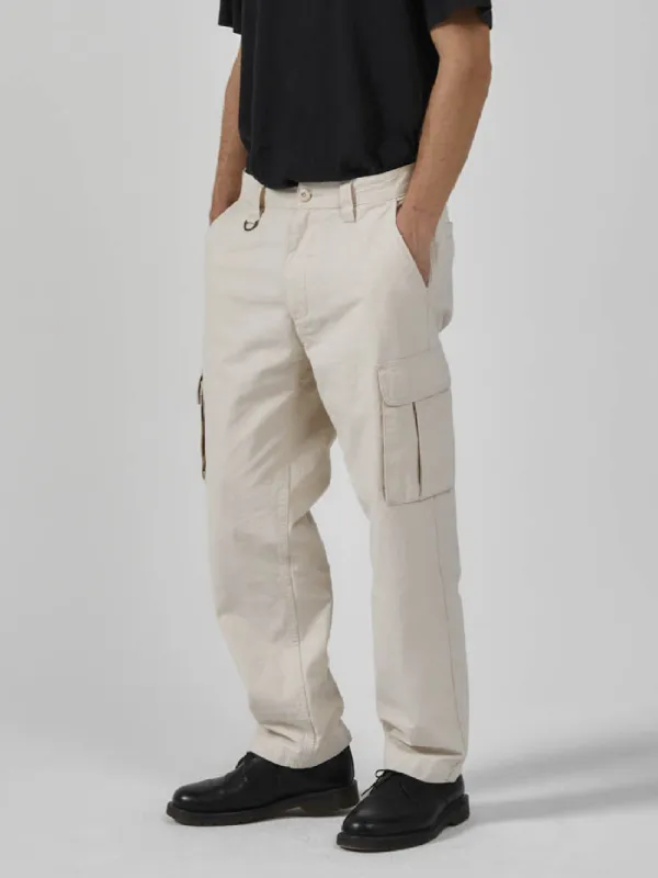 Slacker Cargo Pant - Unbleached sold by Thrills