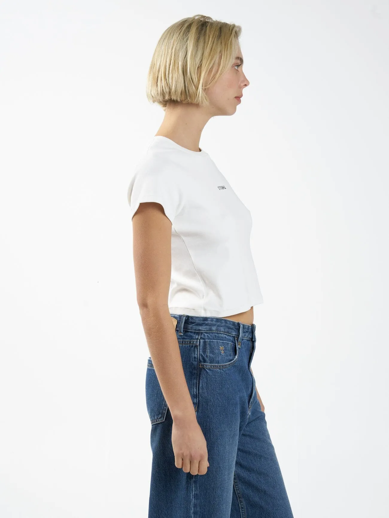 Minimal Thrills Mini Tee - Tofu sold by Thrills product image thumbnail 3