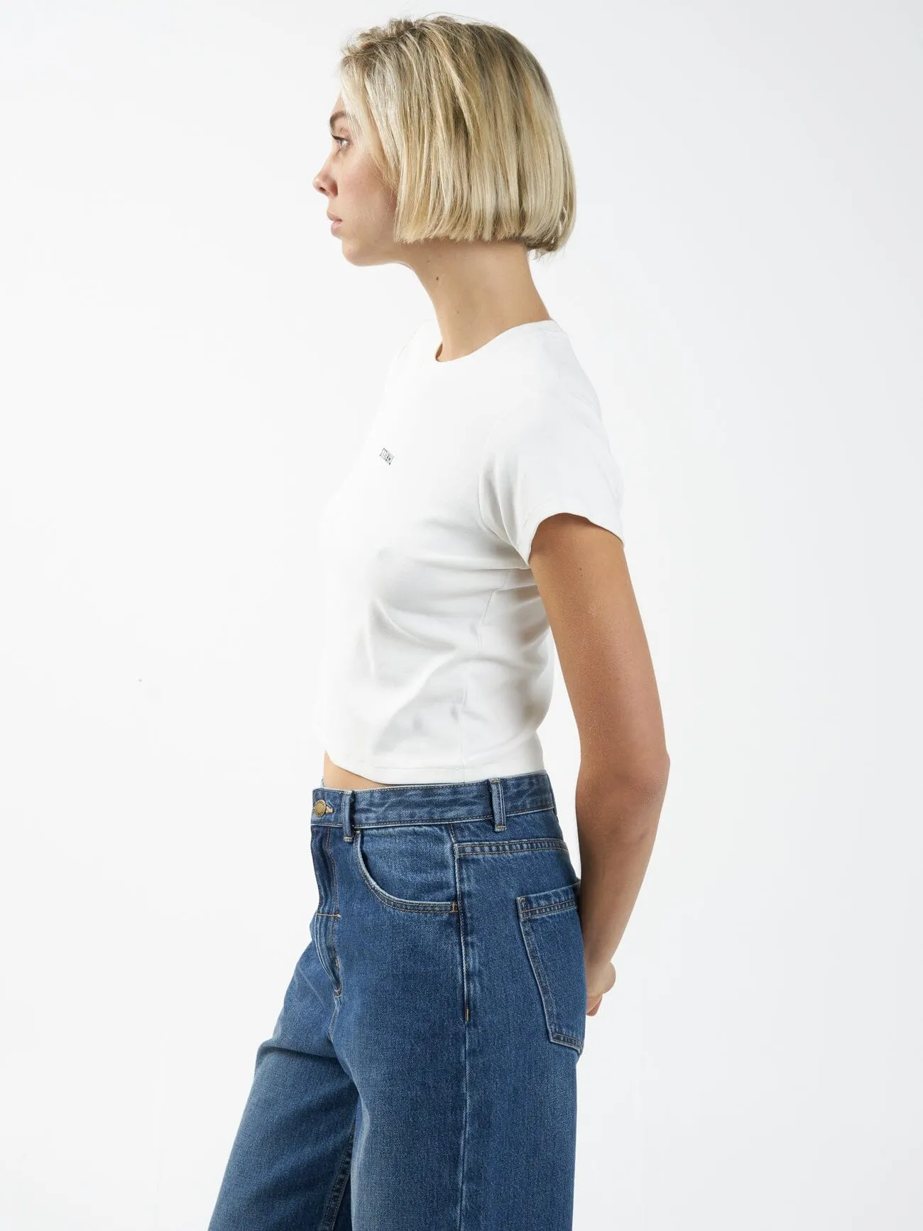 Minimal Thrills Mini Tee - Tofu sold by Thrills product image thumbnail 2