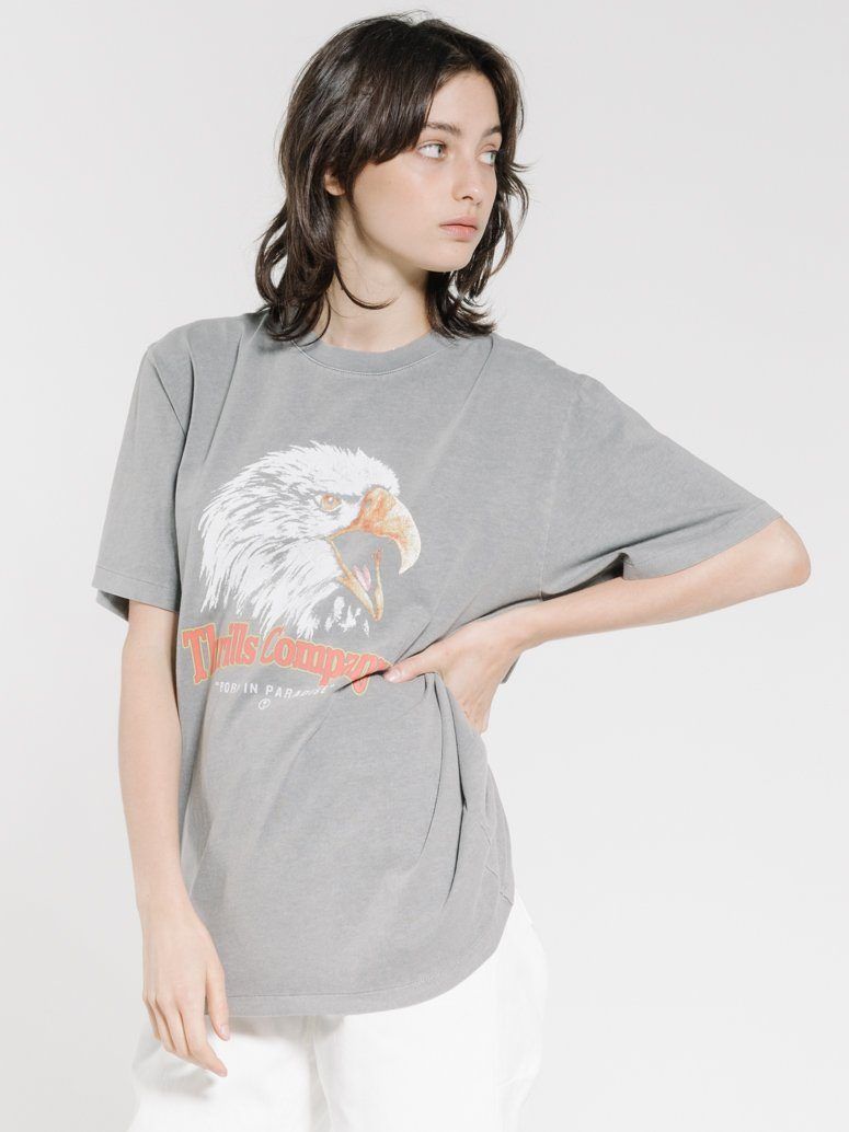 Pierce Merch Fit Tee - Washed Grey sold by Thrills