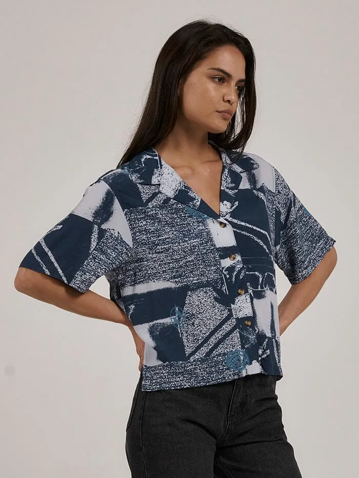 Alchemy Bowling Shirt - New Teal sold by Thrills product image thumbnail 3