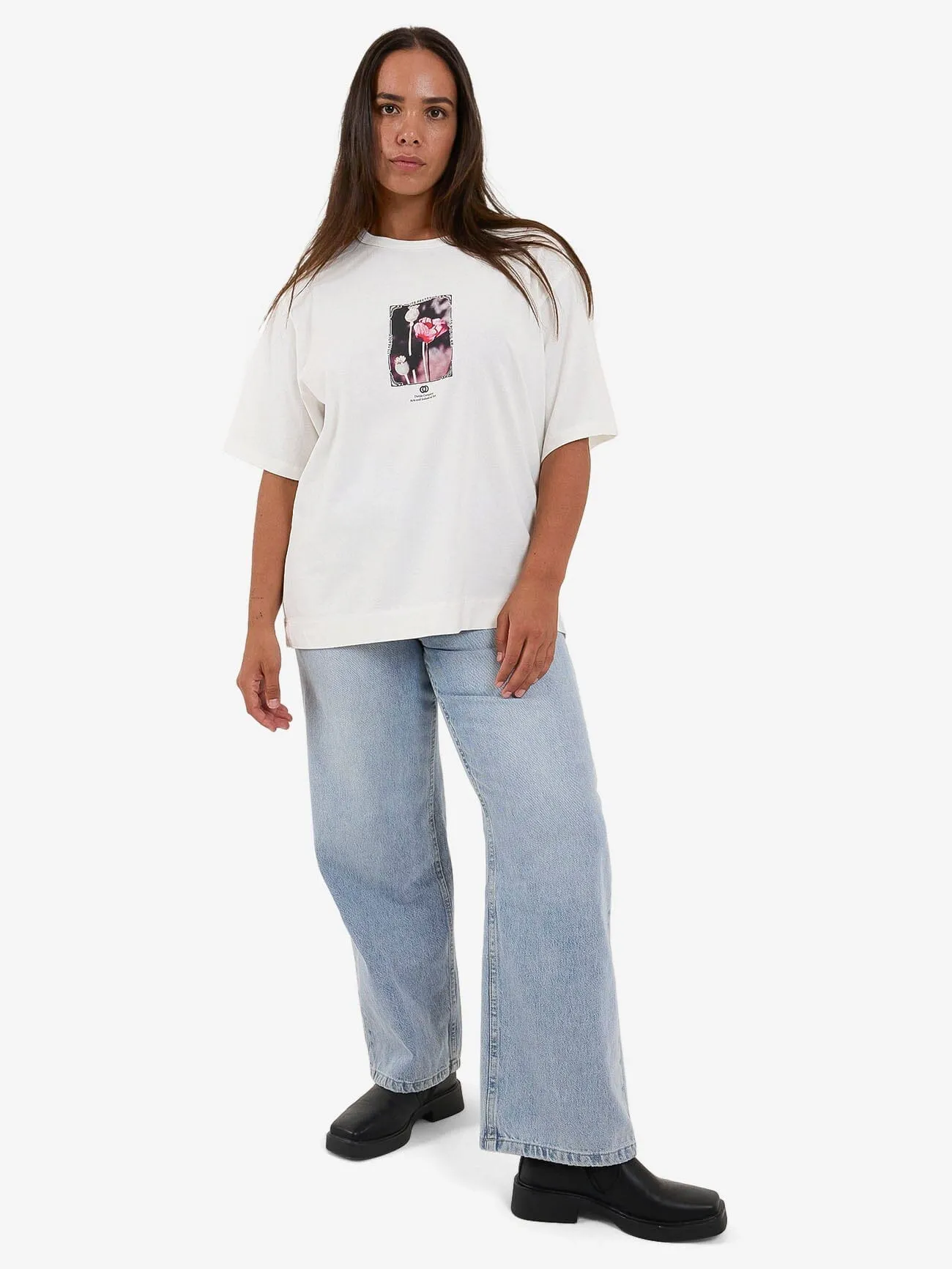 Cortex Box Tee - Dirty White sold by Thrills product image thumbnail 3