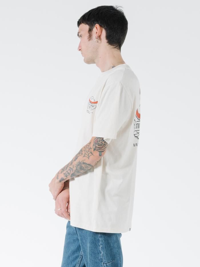 C&C Wings Merch Fit Tee - Heritage White sold by Thrills product image thumbnail 3