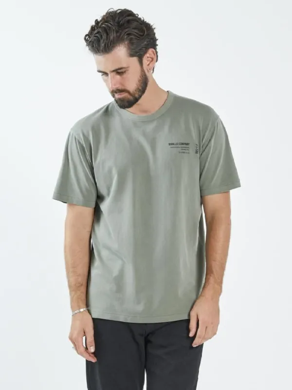 Provisions Merch Fit Tee  - Army Green sold by Thrills