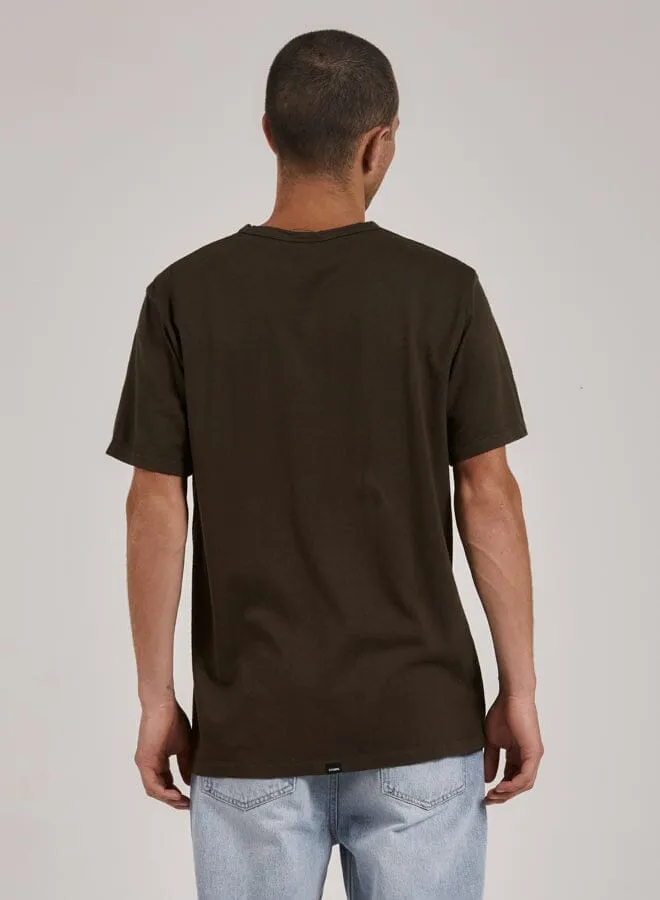 Hemp Thrills Embro Merch Fit Tee - Tarmac sold by Thrills product image thumbnail 2