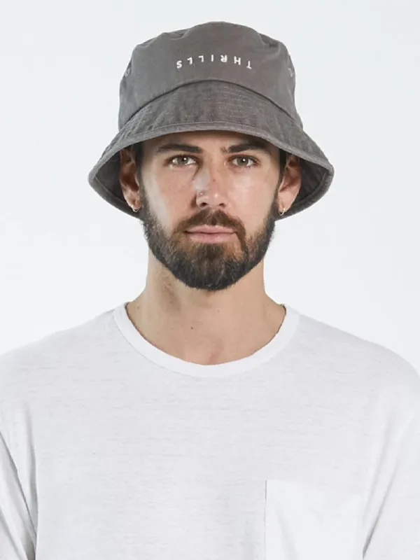 Minimal Thrills Bucket Hat - Walnut sold by Thrills