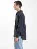 Hemp Minimal Thrills Oversize Long Sleeve Shirt - Slate sold by Thrills